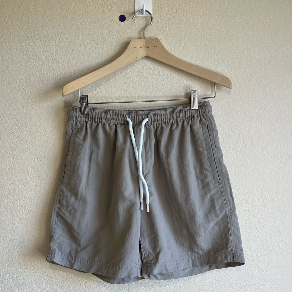 RSQ Mens 6" Nylon light gray‎ Shorts S